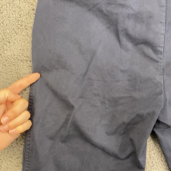 Cremieux Pants Men 32x30‎ (32x28) Comfort Stretch Navy Chino - Picture 11 of 13